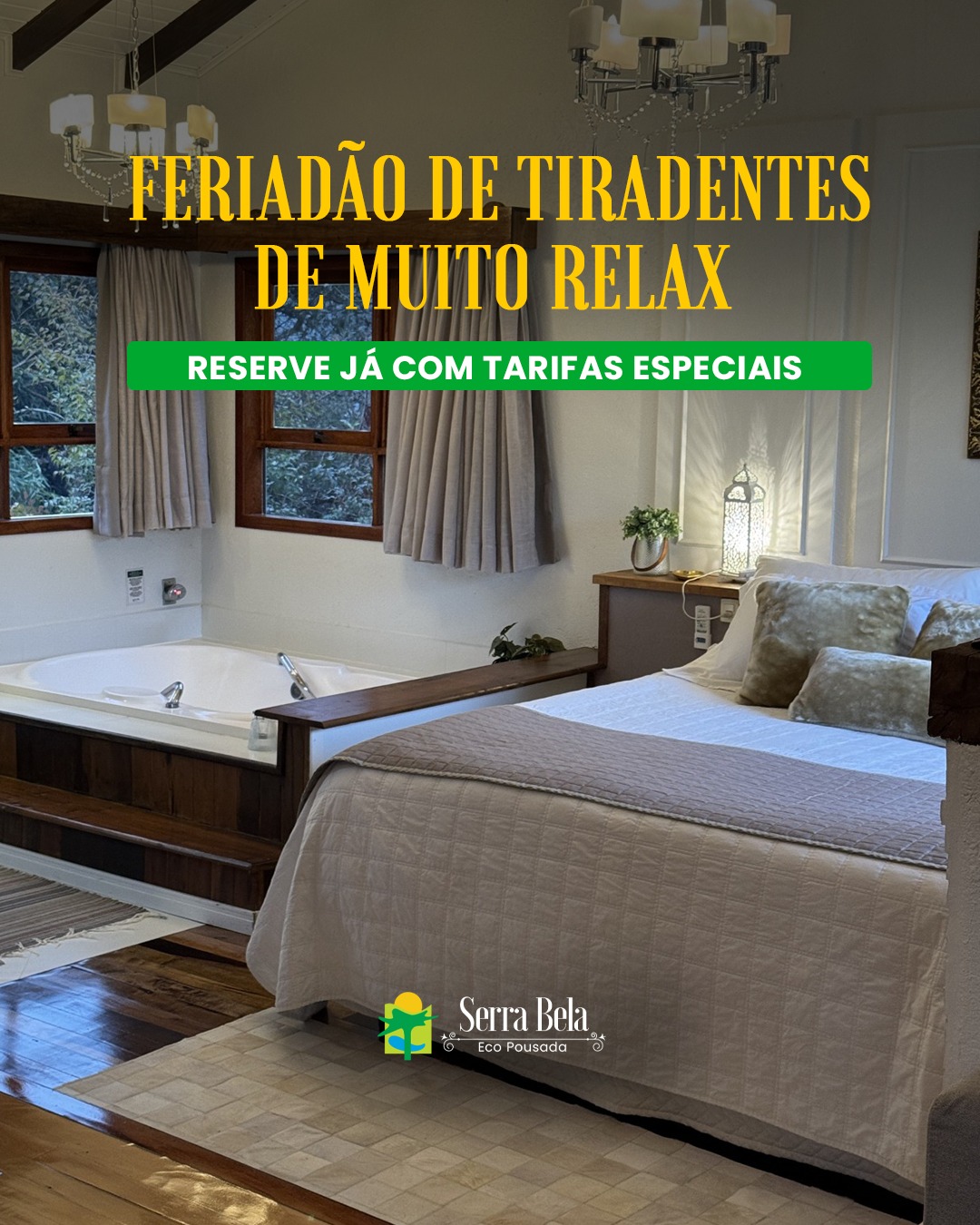 Feriado de Tiradentes 2026 em Urubici na Serra Bela Eco Pousada